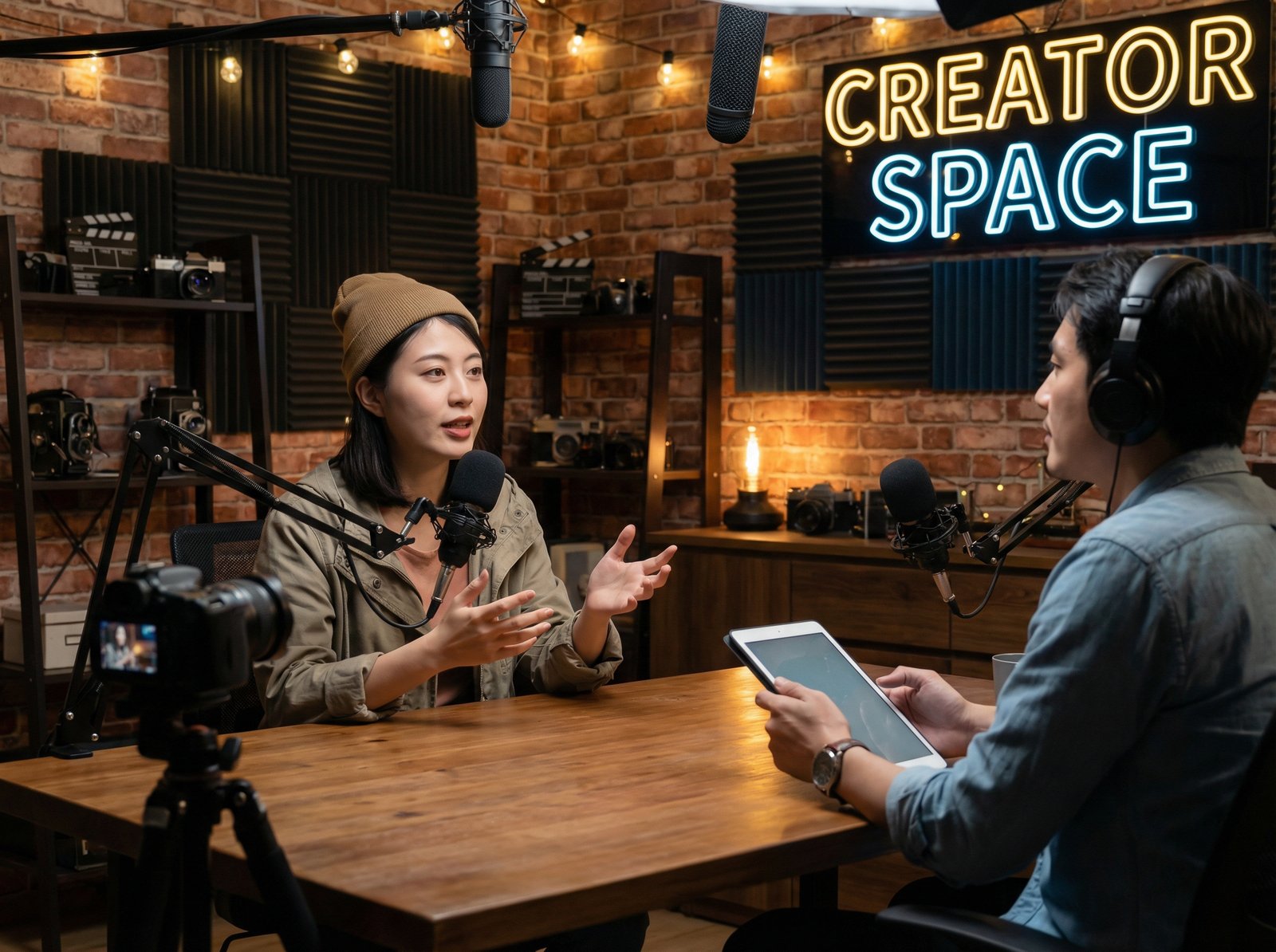 蘑菇视频创作者访谈视频